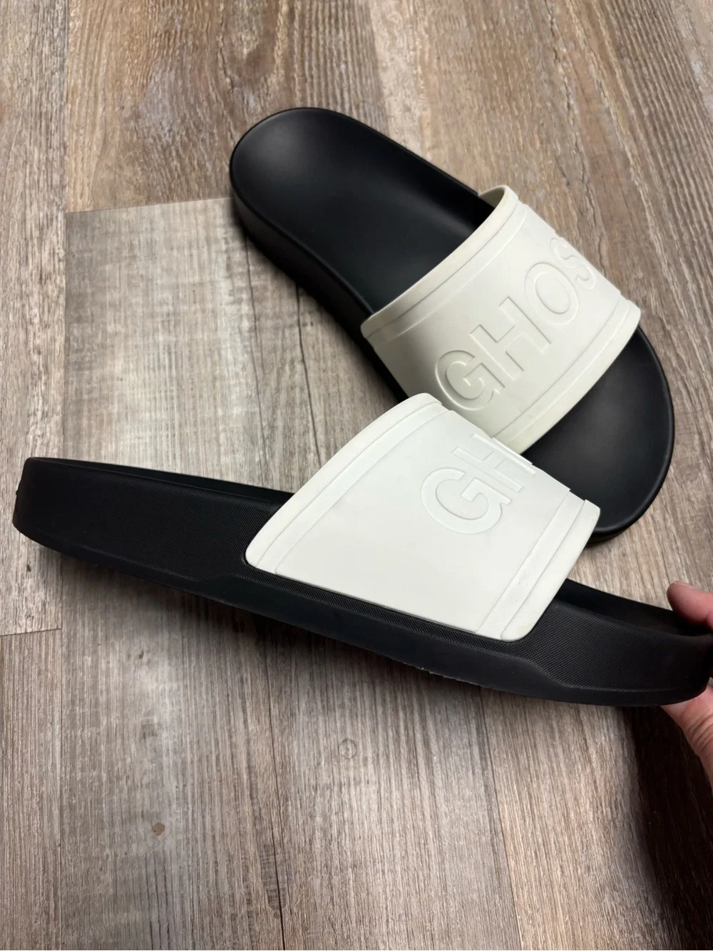 GHOST Golf Embossed Slide Sandals